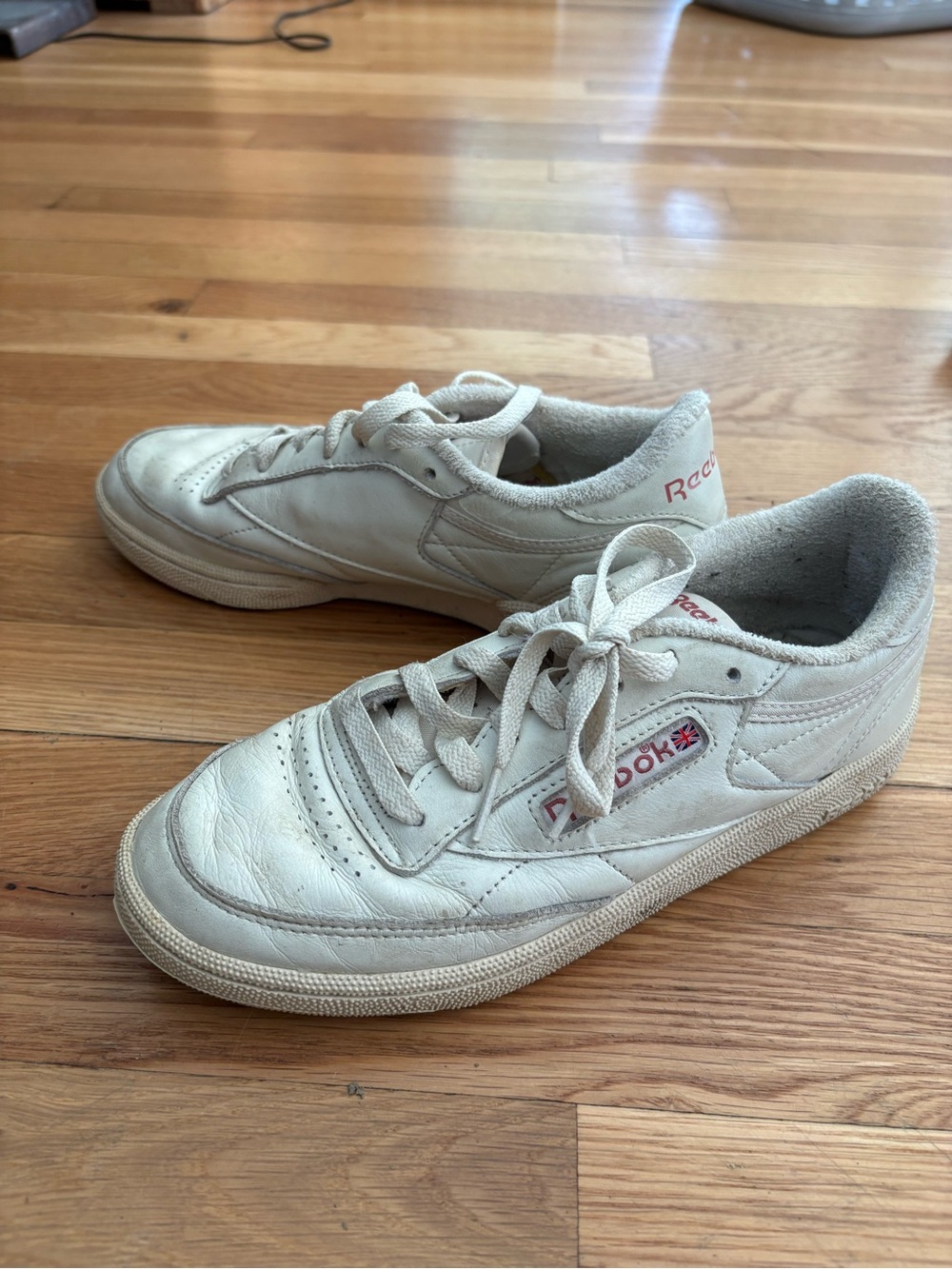 Reebok Women’s White Sneakers Size 7.5
